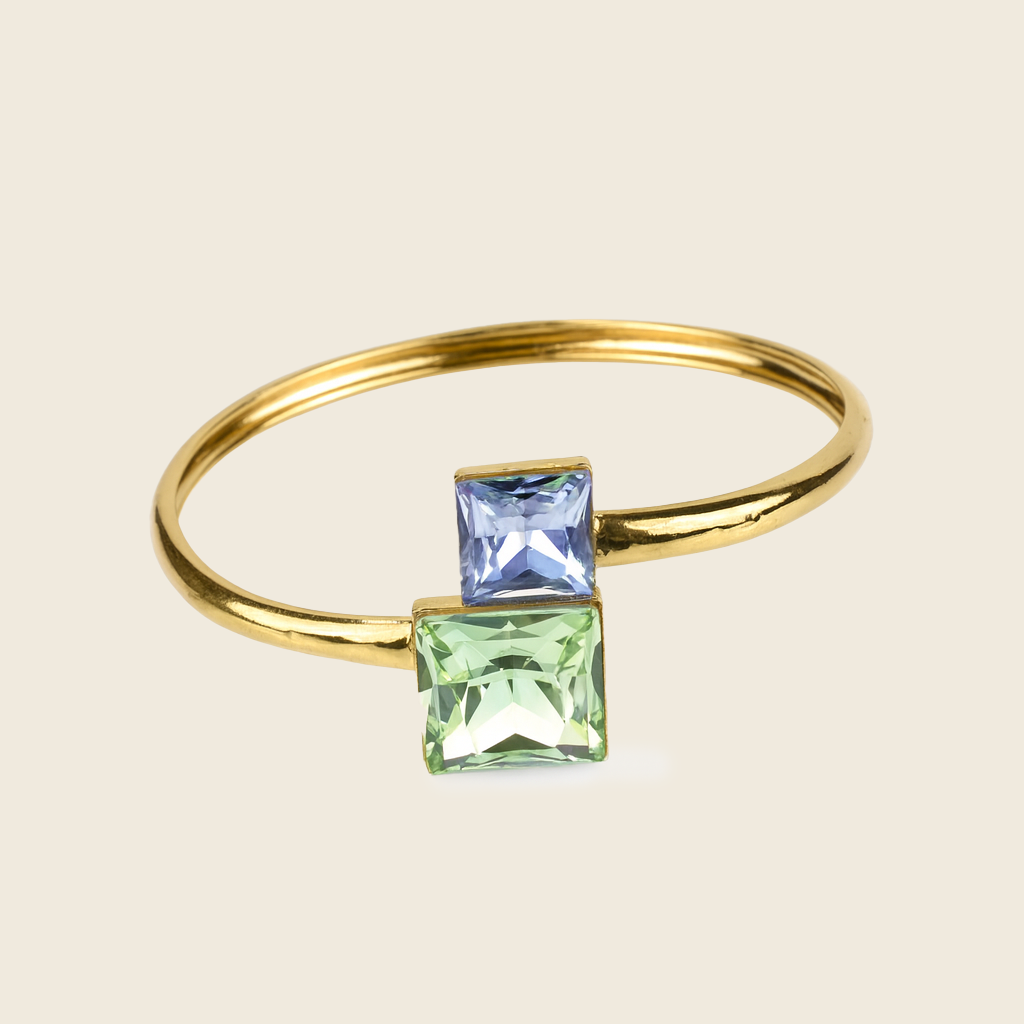 Aanura Twin Radiance Gold Bracelet