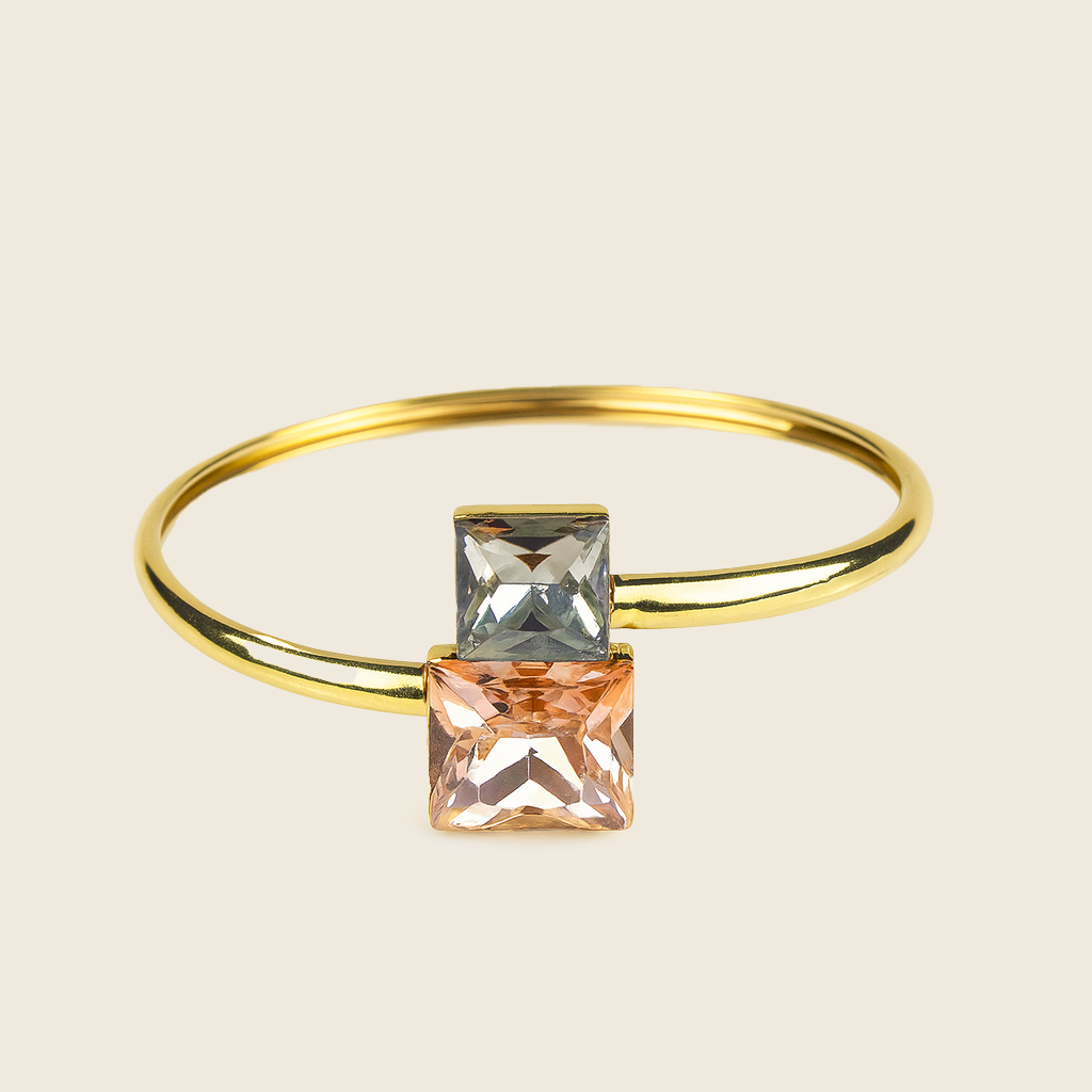 Aanura Twin Radiance Gold Bracelet