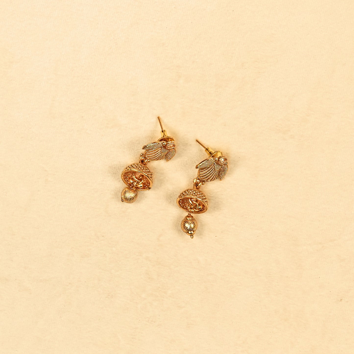 Aanura Gold Plated Scallop Necklace Set