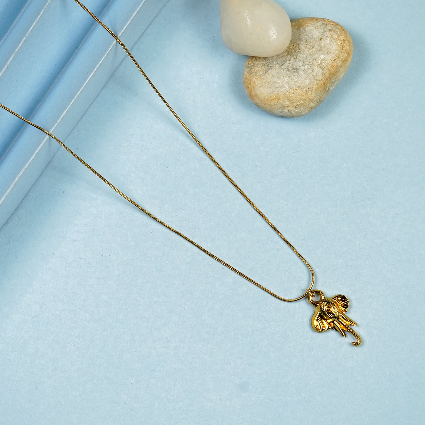 Aanura Angel Charm Minimal Pendant Necklace