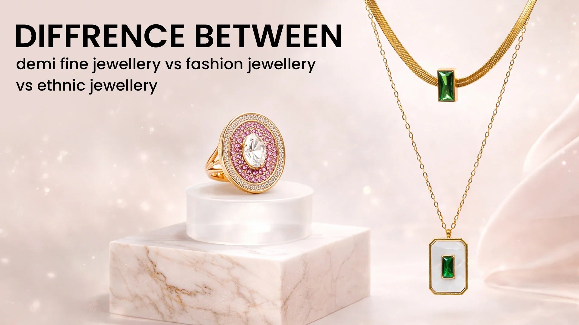 What's the Difference Between Fashion Jewellery, Demi-Fine, and Ethnic?