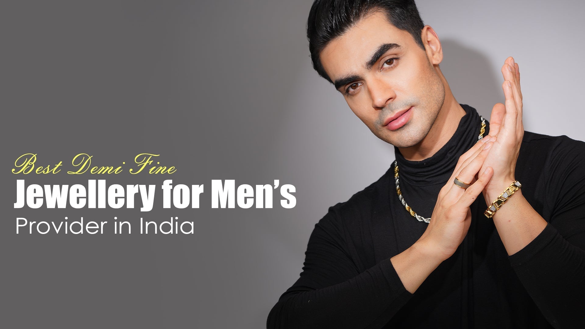 Best Demi Fine Jewellery for Men Provider in India