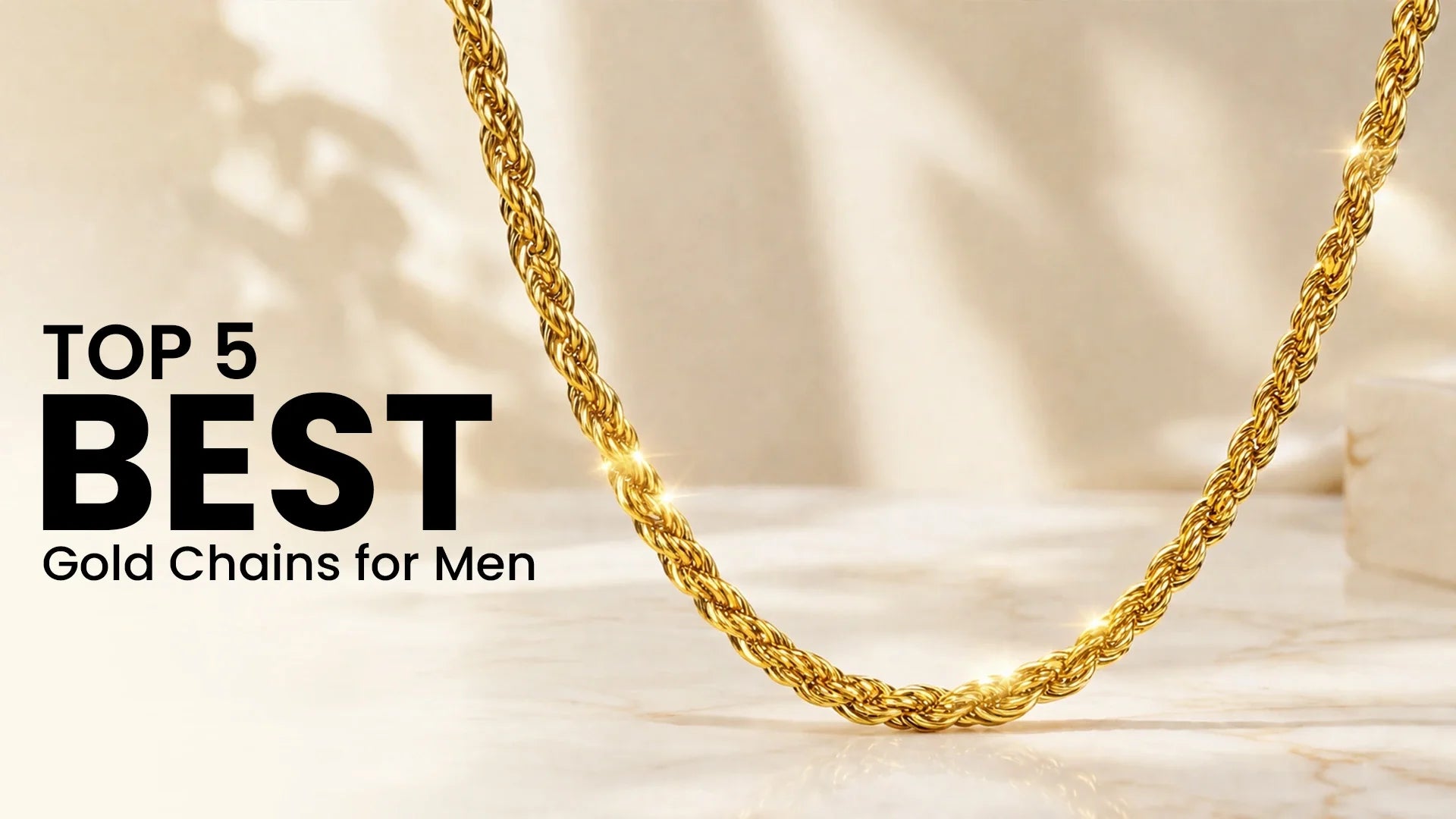 Top 5 Best Demi fine Gold Chains for Men