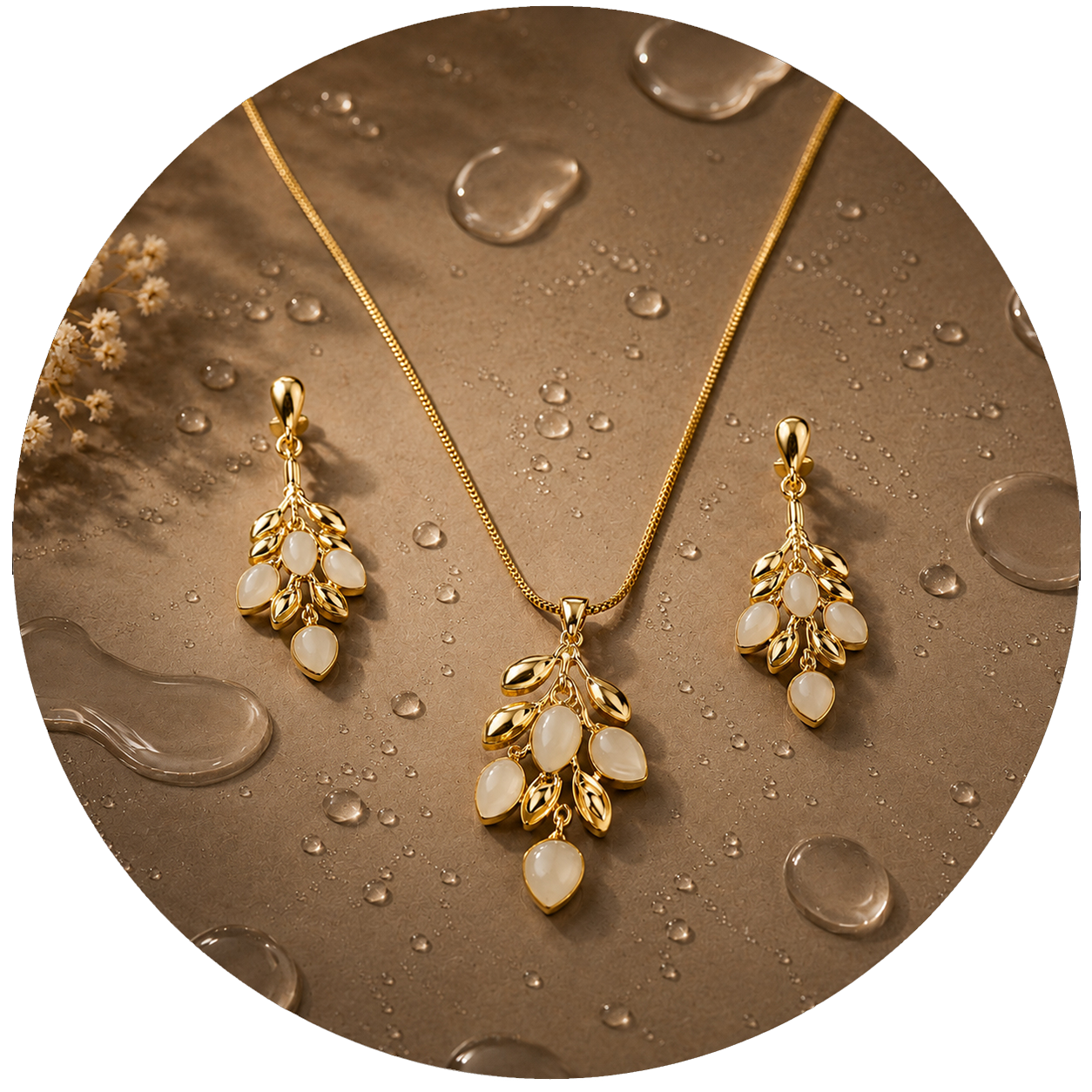 Necklace & Earrings