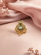 Aanura Ornate Crescent Adjustable Statement Ring