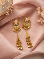 Aanura Gold Plated Chandrika Drop Earrings