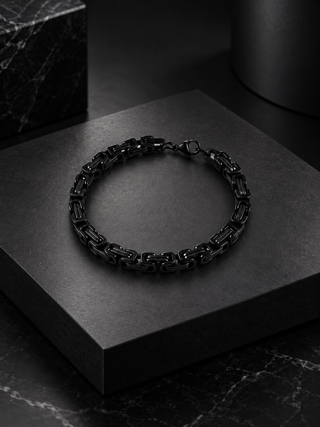 Aanura Dual-Tone Stainless Steel Bracelet For Men