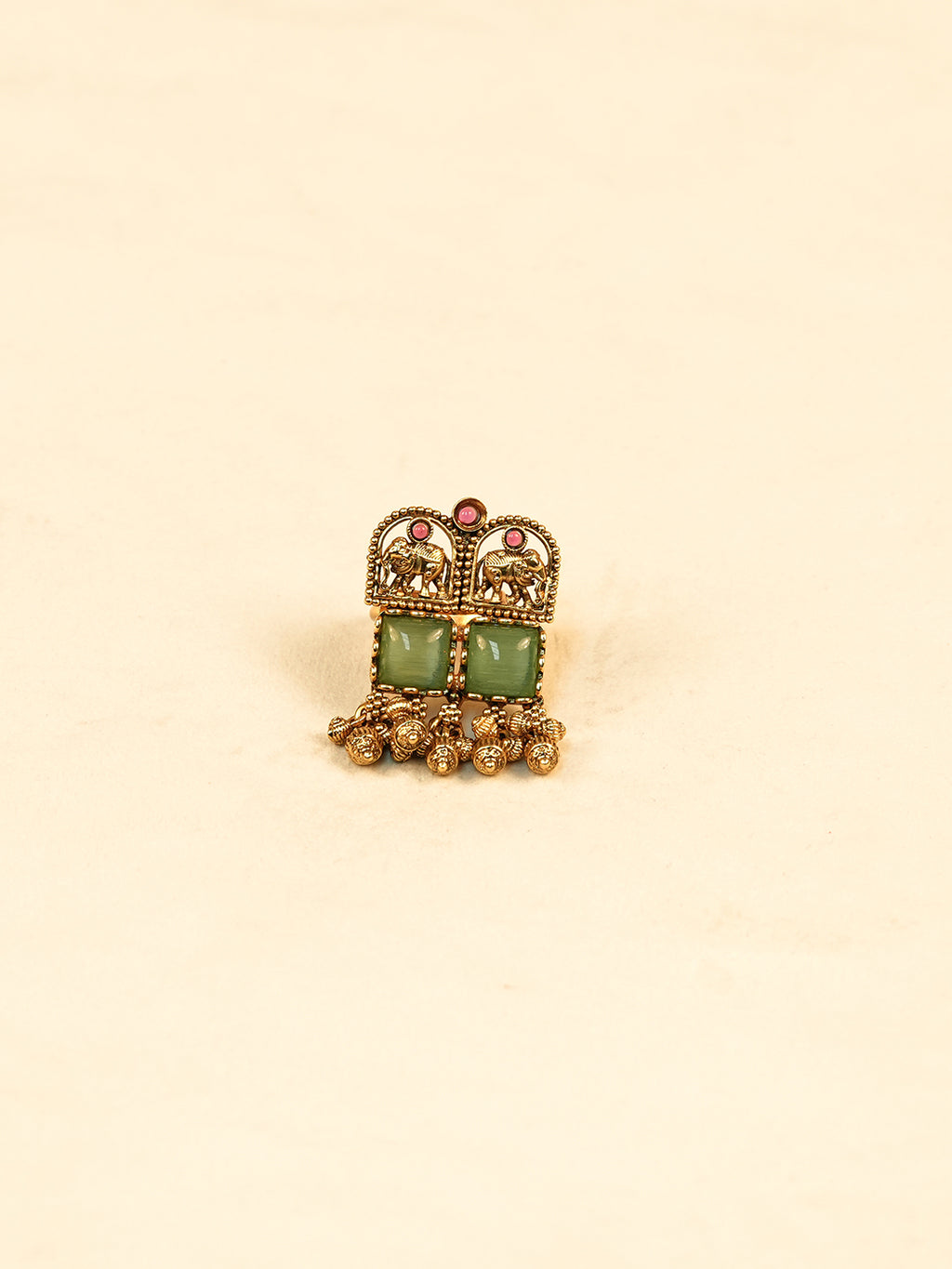 Aanura Heritage Adjustable Statement Ring
