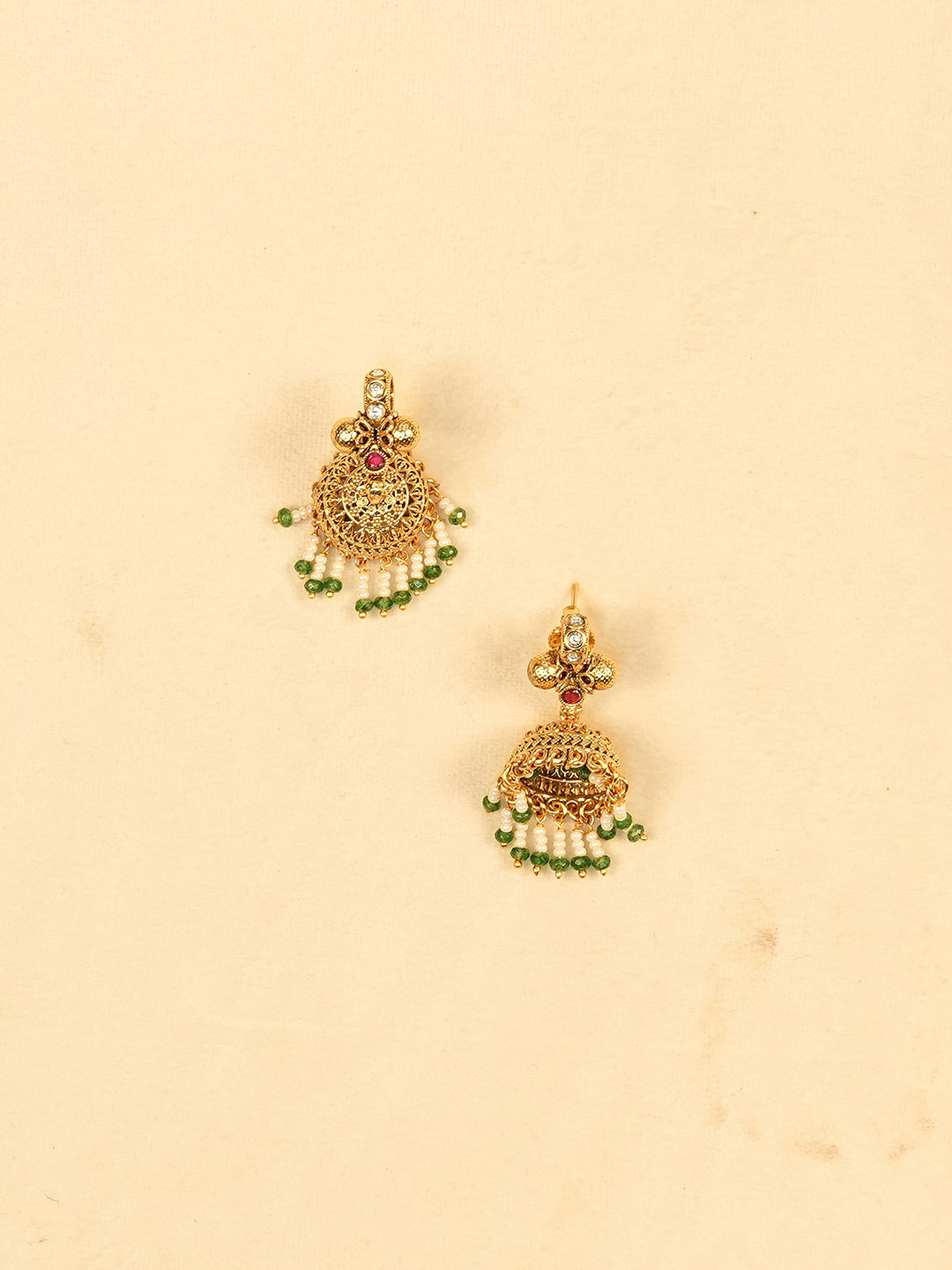 Aanura Traditional Necklace & Earring Set