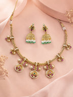 Aanura Traditional Necklace & Earring Set
