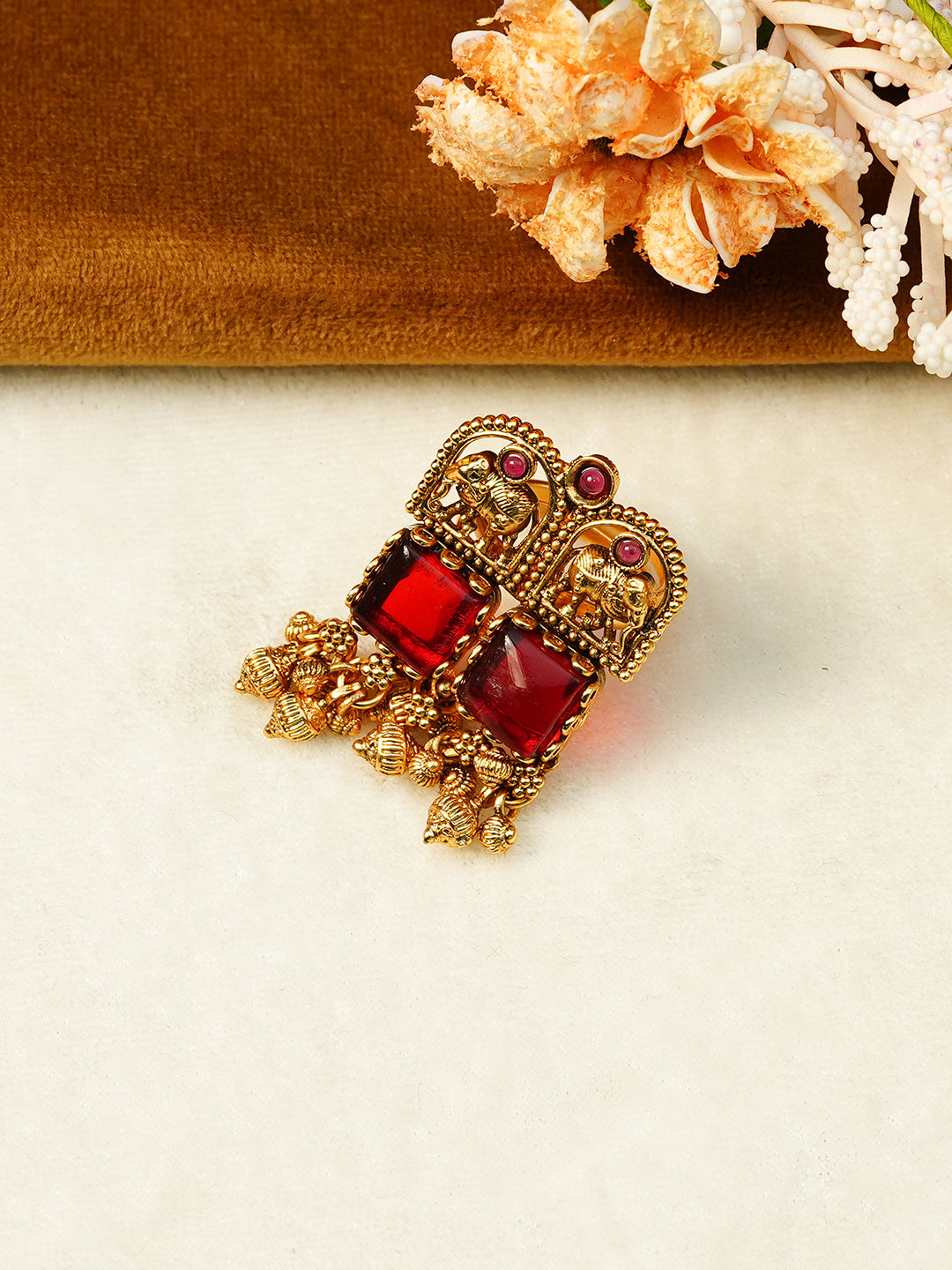 Aanura Heritage Adjustable Statement Ring