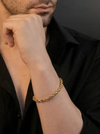 18K Gold Plated Anti Tarnish Waterproof Rope Bracelet
