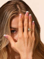 18K Gold Plated Minimal Anti-Tarnish Waterproof Ring
