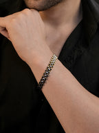 18K Gold Plated Anti Tarnish Waterproof Tile Bracelet