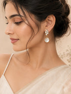 Aanura Crystal Drop Statement Earrings