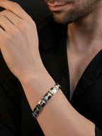 18K Gold Plated Anti Tarnish Waterproof Panel Bracelet