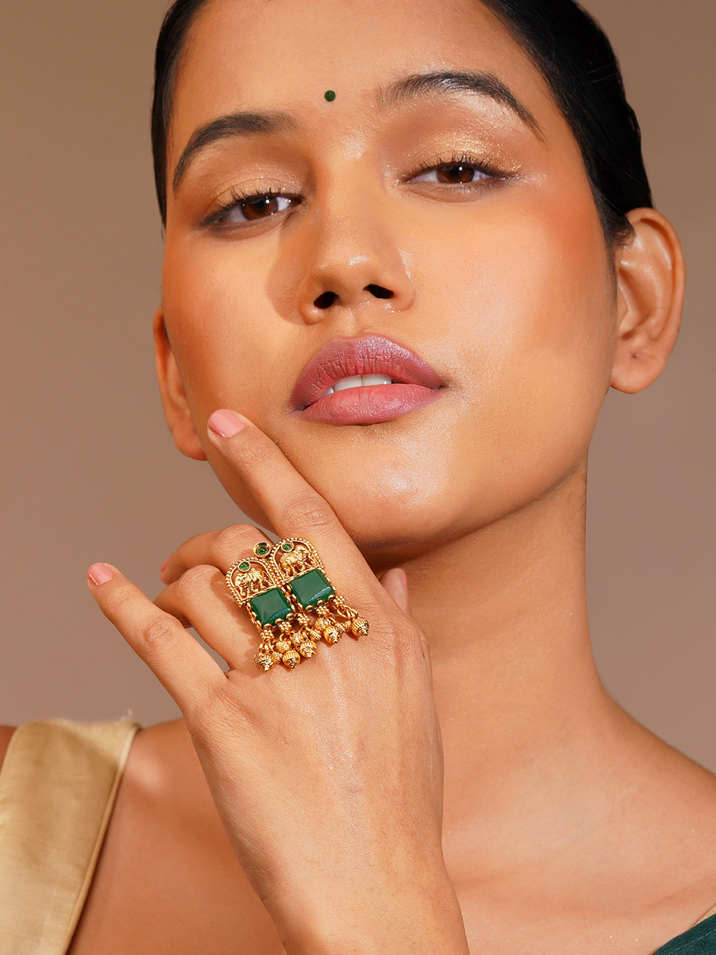 Aanura Heritage Adjustable Statement Ring