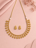 Aanura Antique Temple Goddess Choker Necklace Set