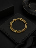 18K Gold Plated Anti Tarnish Waterproof Link Bracelet
