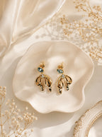 Aanura Gold Plated Elegant Drop Earrings