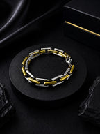 18K Gold Plated Anti Tarnish Waterproof rectangular bar Bracelet