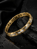 18K Gold Plated Anti Tarnish Waterproof Panel Bracelet
