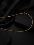 18K Gold Plated Waterproof Anti Tarnish Box Chain