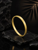 18K Gold Minimal Anti-Tarnish Waterproof Kada Bracelet