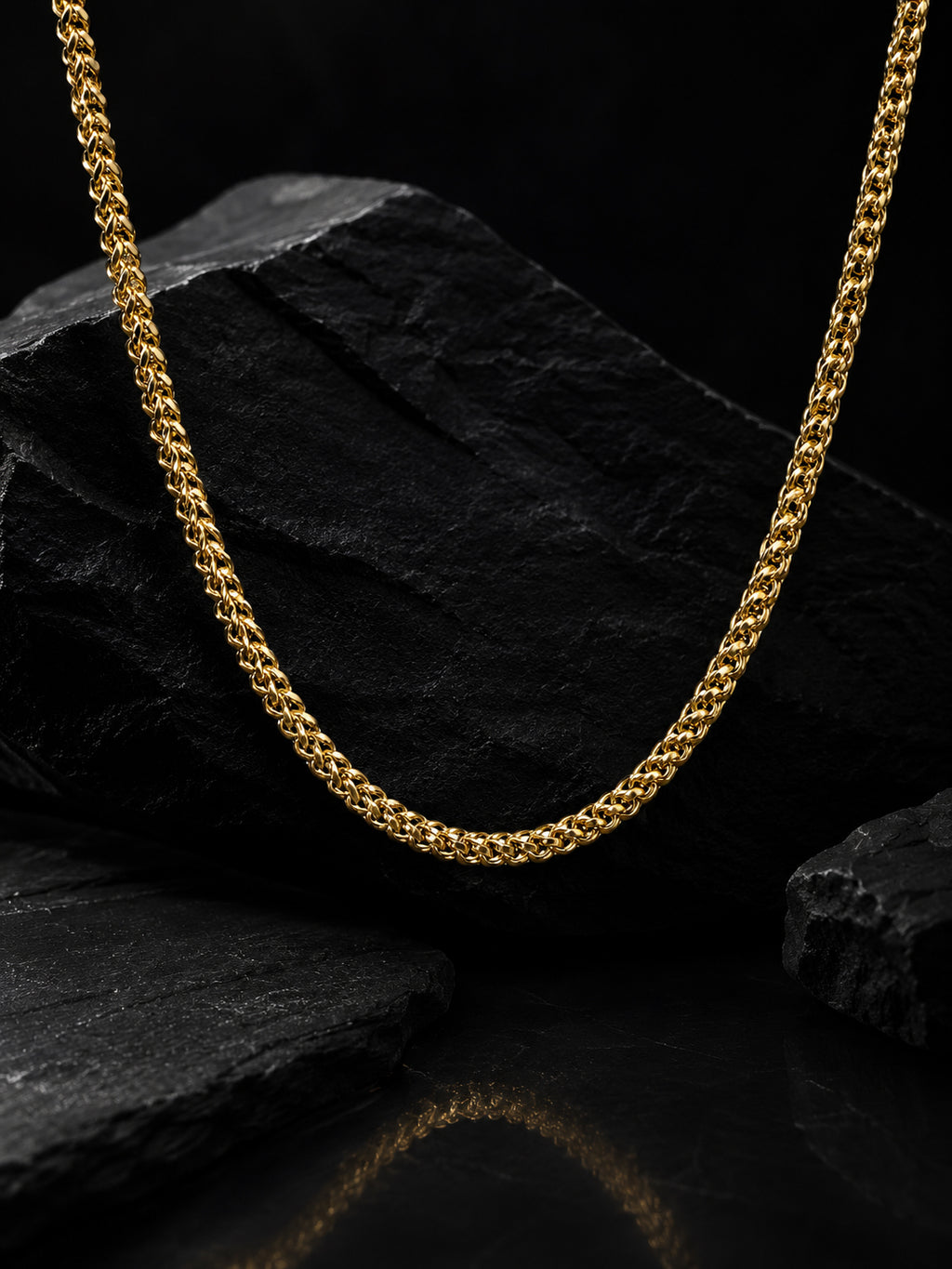 Aanura Men's Gold-Plated Chain