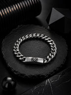 Rhodium Plating Anti Tarnish Waterproof Rose Bracelet
