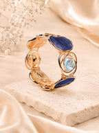 Aanura Midnight Rose Enamel Bracelet