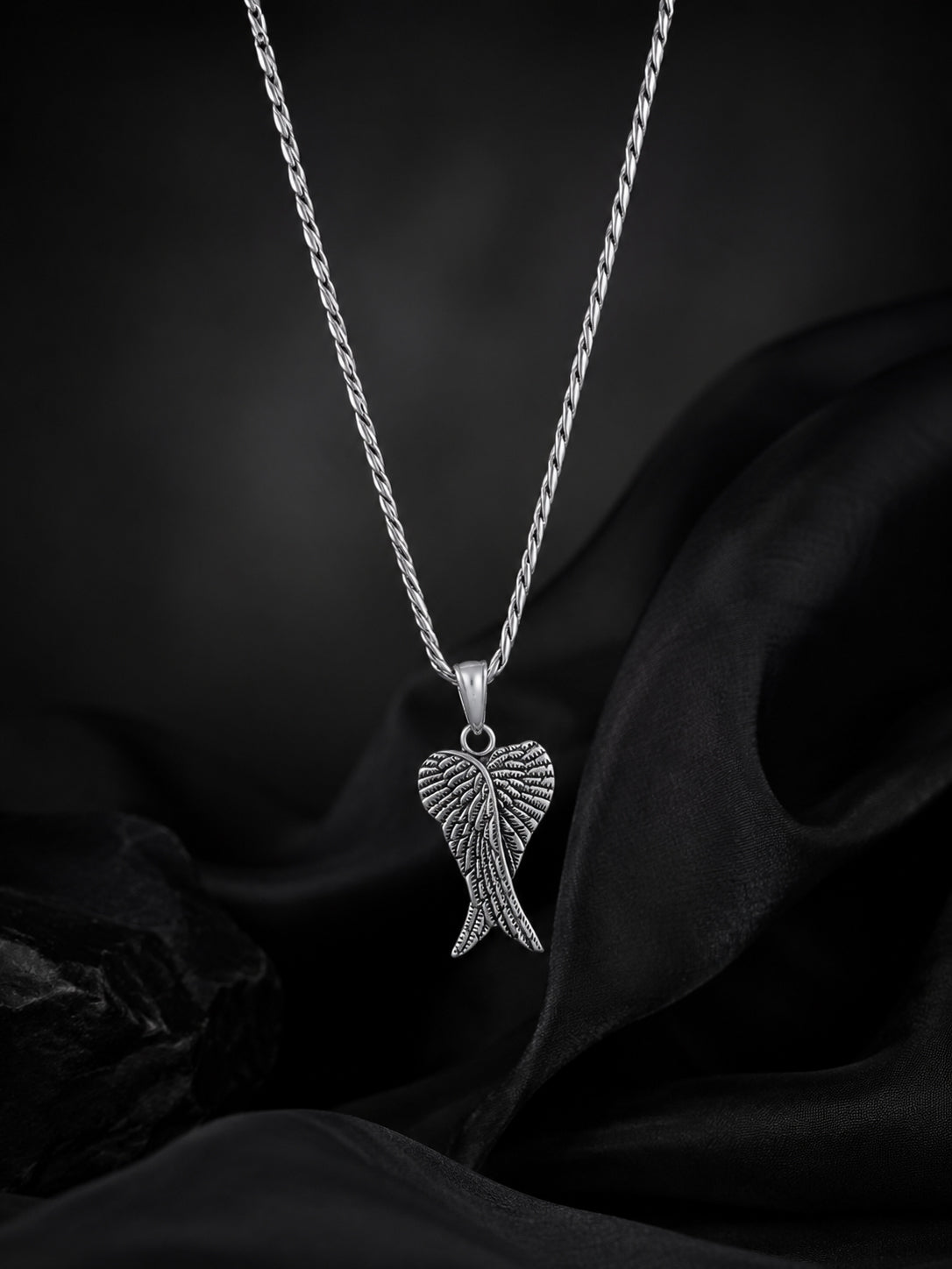 Rhodium Plating Anti Tarnish Waterproof Leaf Chain