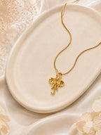 Aanura Angel Charm Minimal Pendant Necklace