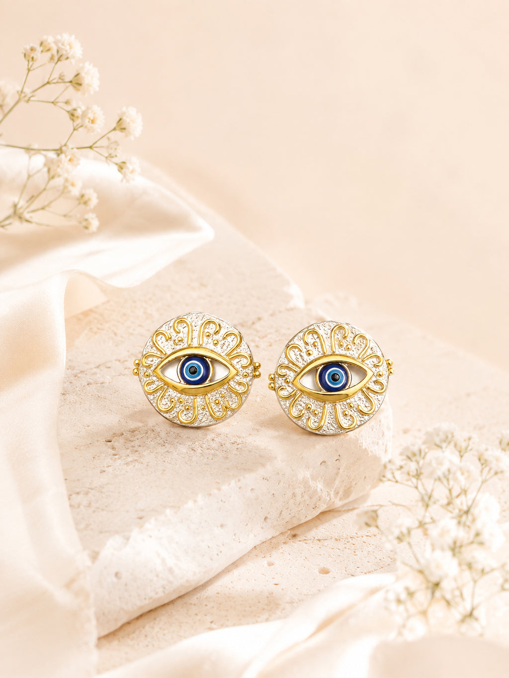 Aanura Evil Eye Protection Earrings