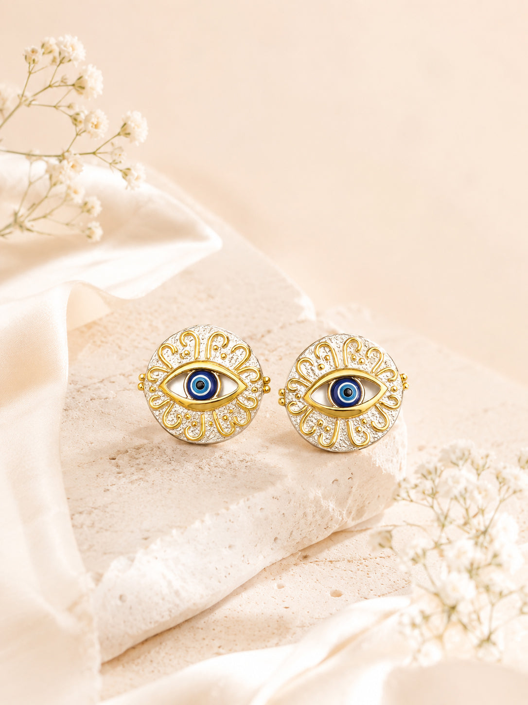 Aanura Evil Eye Protection Earrings