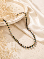 Aanura Gold Stainless Steel Beaded Necklace