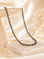 Aanura Gold Stainless Steel Beaded Necklace