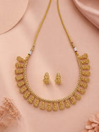 Aanura Antique Temple Goddess Choker Necklace Set