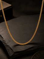 Aanura Men's Gold-Plated Chain thin