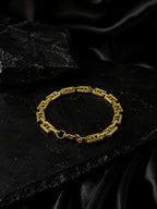 18K Gold Plated Anti Tarnish Waterproof Bar Bracelet