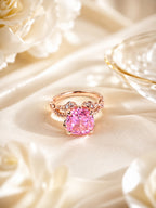 18K Gold Plated Infinity Cushion Anti-Tarnish Waterproof Ring