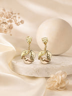 Aanura Blossom Pearl Drop Earrings