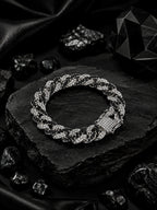 Rhodium Plating Anti Tarnish Waterproof Iced Bracelet