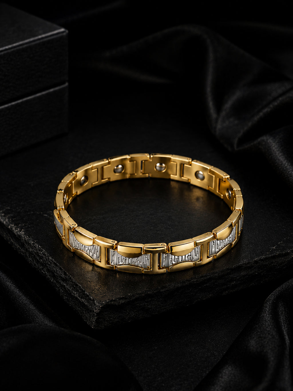 18K Gold Plated Anti Tarnish Waterproof Panel Bracelet