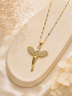 Aanura Fairy Wing Pendant Necklace