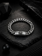 Rhodium Plating Anti Tarnish Waterproof Rose Bracelet