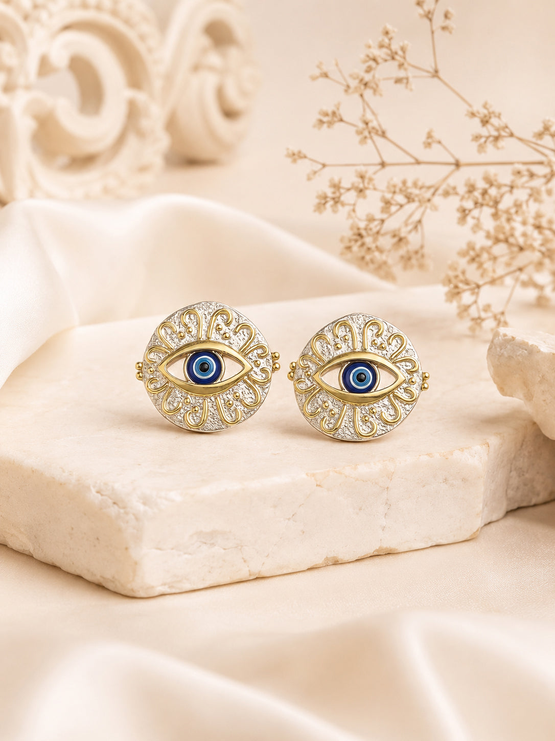 Aanura Evil Eye Protection Earrings