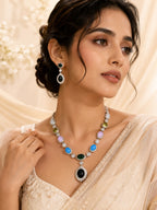 Aanura Multi-Colored Gemstone Necklace Set