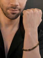 18K Gold Plated Anti Tarnish Waterproof Bar Bracelet
