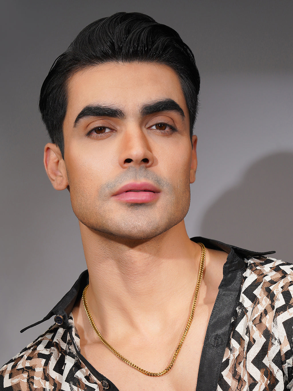 Aanura Men's Gold-Plated Chain